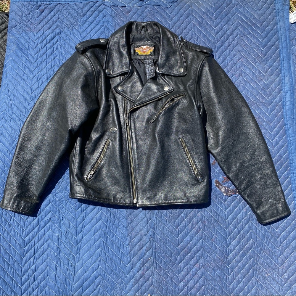 Child’s Large Harley-Davidson Leather Moto-Jacket